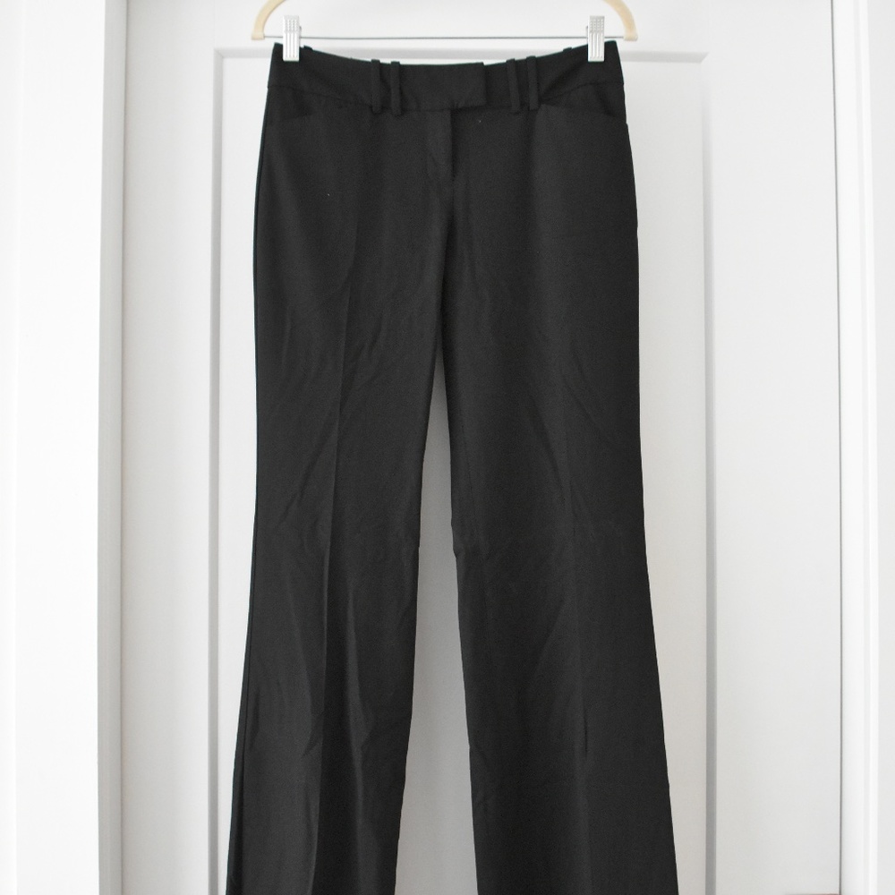 black slacks